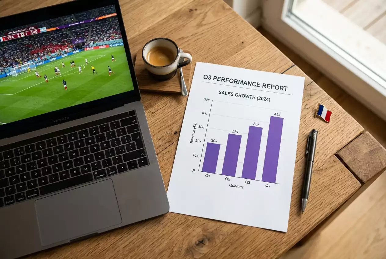 Graphique de croissance du marché des paris sportifs en ligne en France